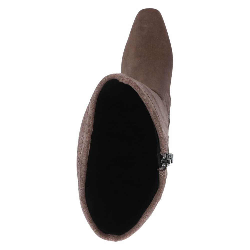 Caprice 9-25547 High Heel Knee High Caffee Stretch