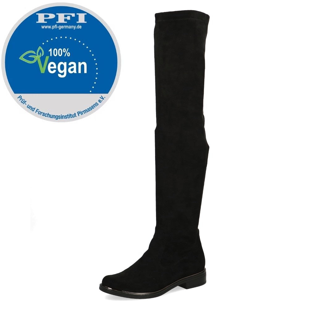 Caprice over the knee vegan boot