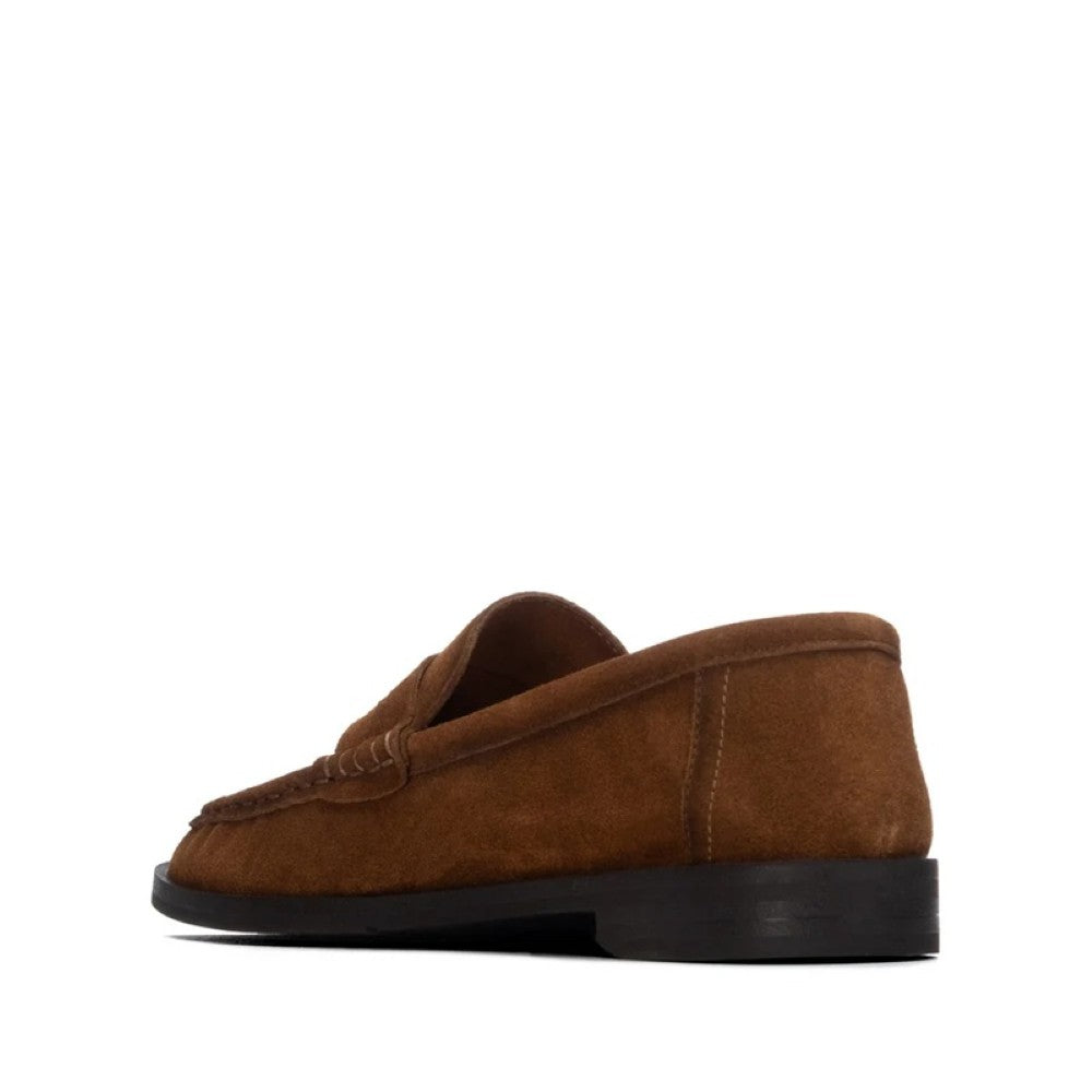 Carmela 16438902 Camel Suede Loafers