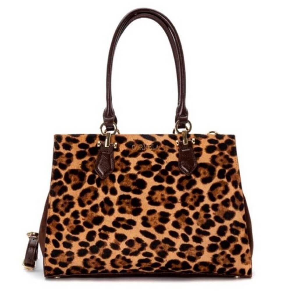 Leopard Print Shoulder Bag