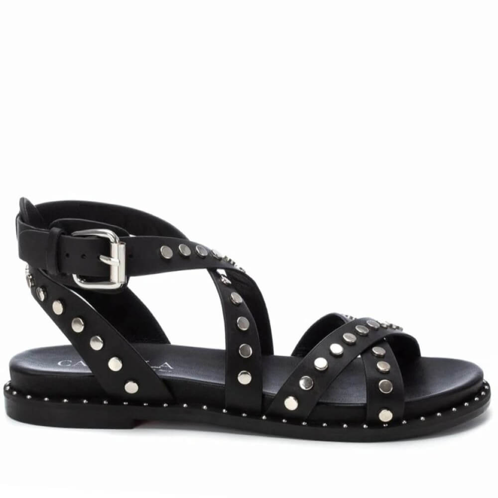 Carmela Gladiator Sandal 162393-BLACK