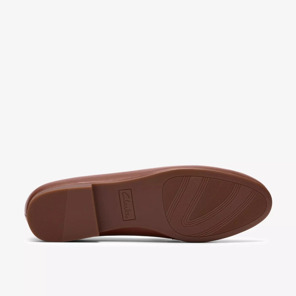 Clarks Tamna Iris Tan Leather