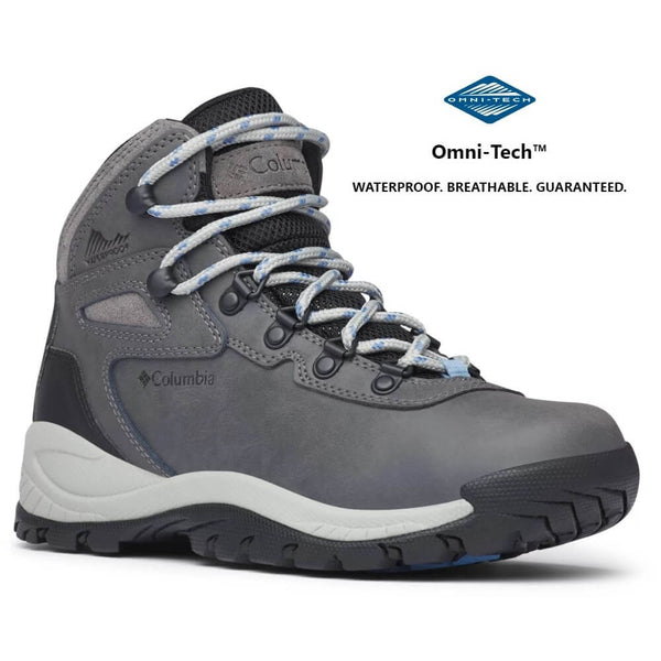 Columbia Women s Newton Ridge Plus Waterproof Hiking Boot Quarry Grey