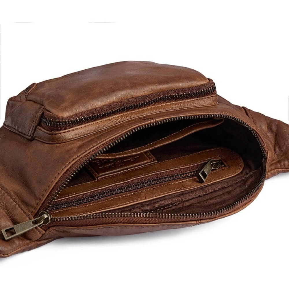Depeche 13396 Leather Bumbag Chesterfield