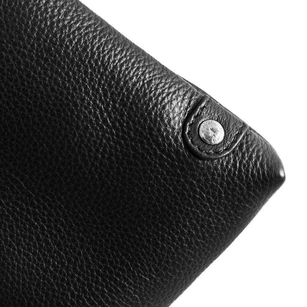 Depeche 16044 Black Leather Mobile Bag