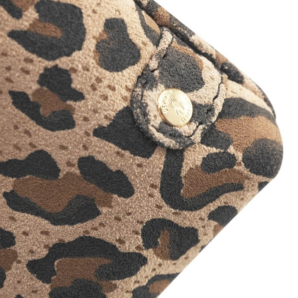 Depeche 16044 Leopard Print Leather Mobile Bag