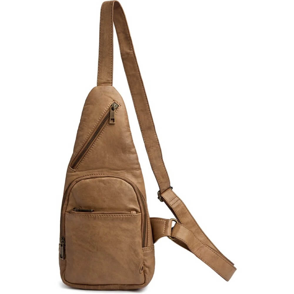 Depeche Powerfield Bumbag 11304 Camel Leather