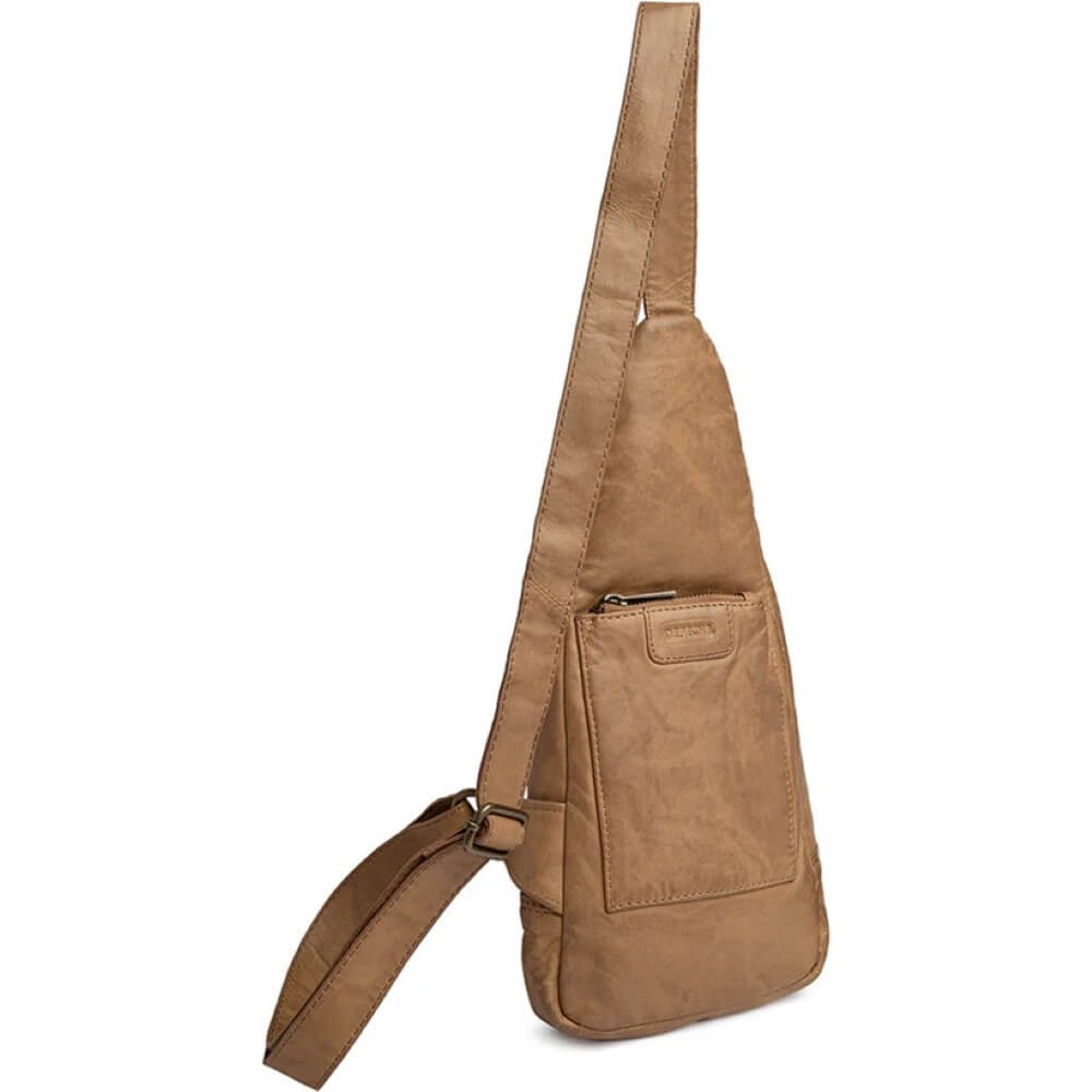 Depeche Powerfield Bumbag 11304 Camel Leather