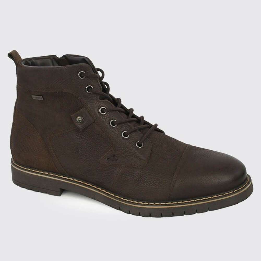 Dubarry Stetson Cigar Brown Leather Ankle Boot