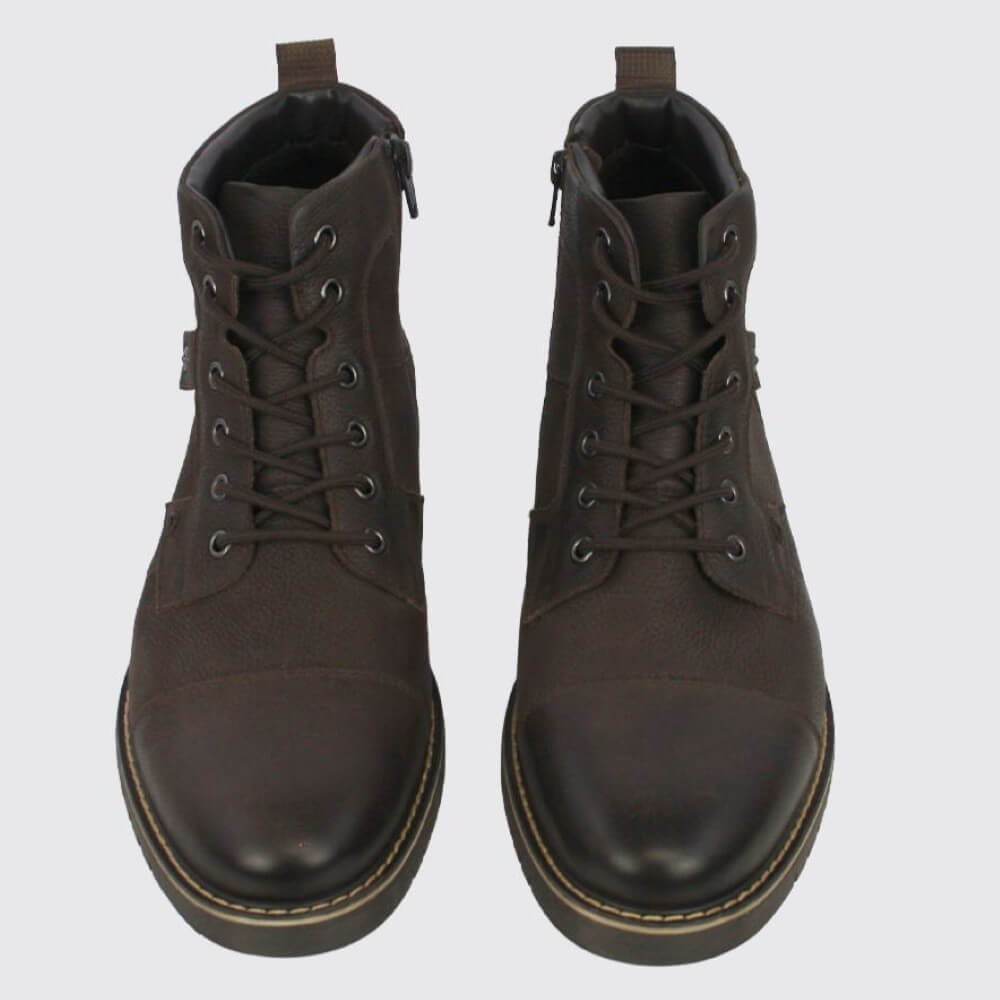Dubarry Stetson Cigar Brown Leather Ankle Boot
