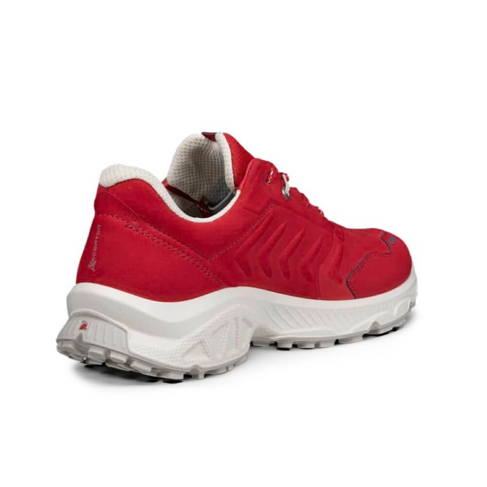 ECCO Receptor Xp 854323 Chili Red Nubuck Outdoor Waterproof Shoe