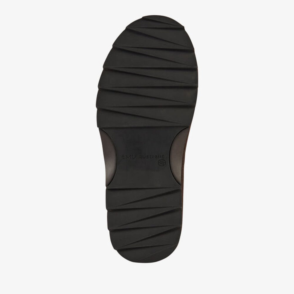 EMU Sharky Scuff Chocolate Brown Sheepskin Slippers
