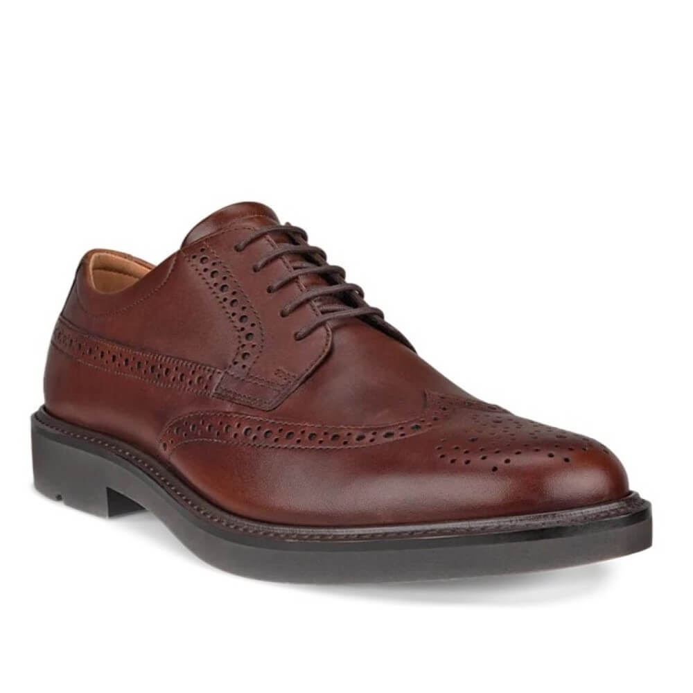 Ecco Metropole London 525614 Wingtip-COGNAC