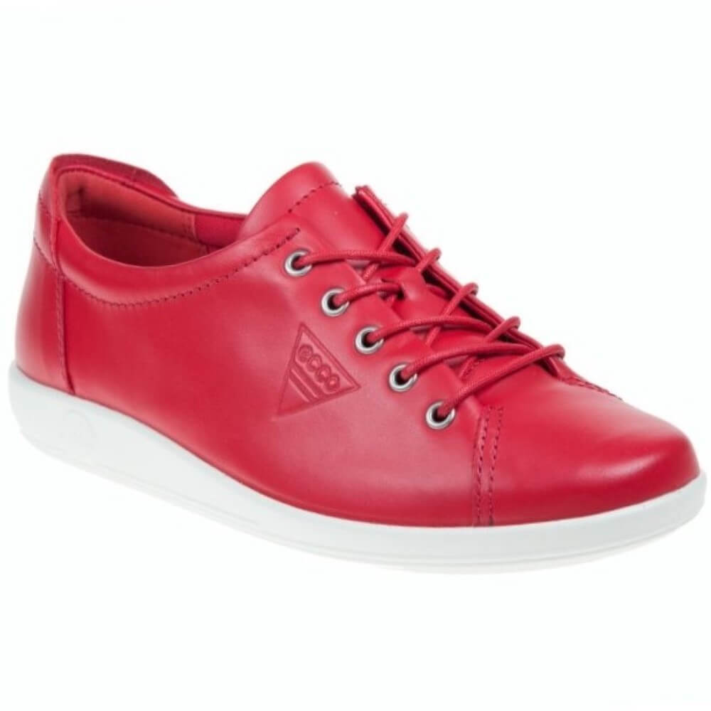 Ecco Soft 2.0 Lace-up 206503 CHILLI RED