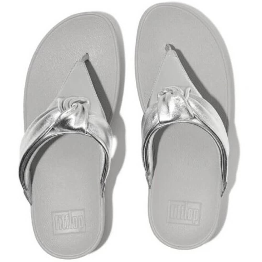 Fitflop LULU Padded Knot SILVER