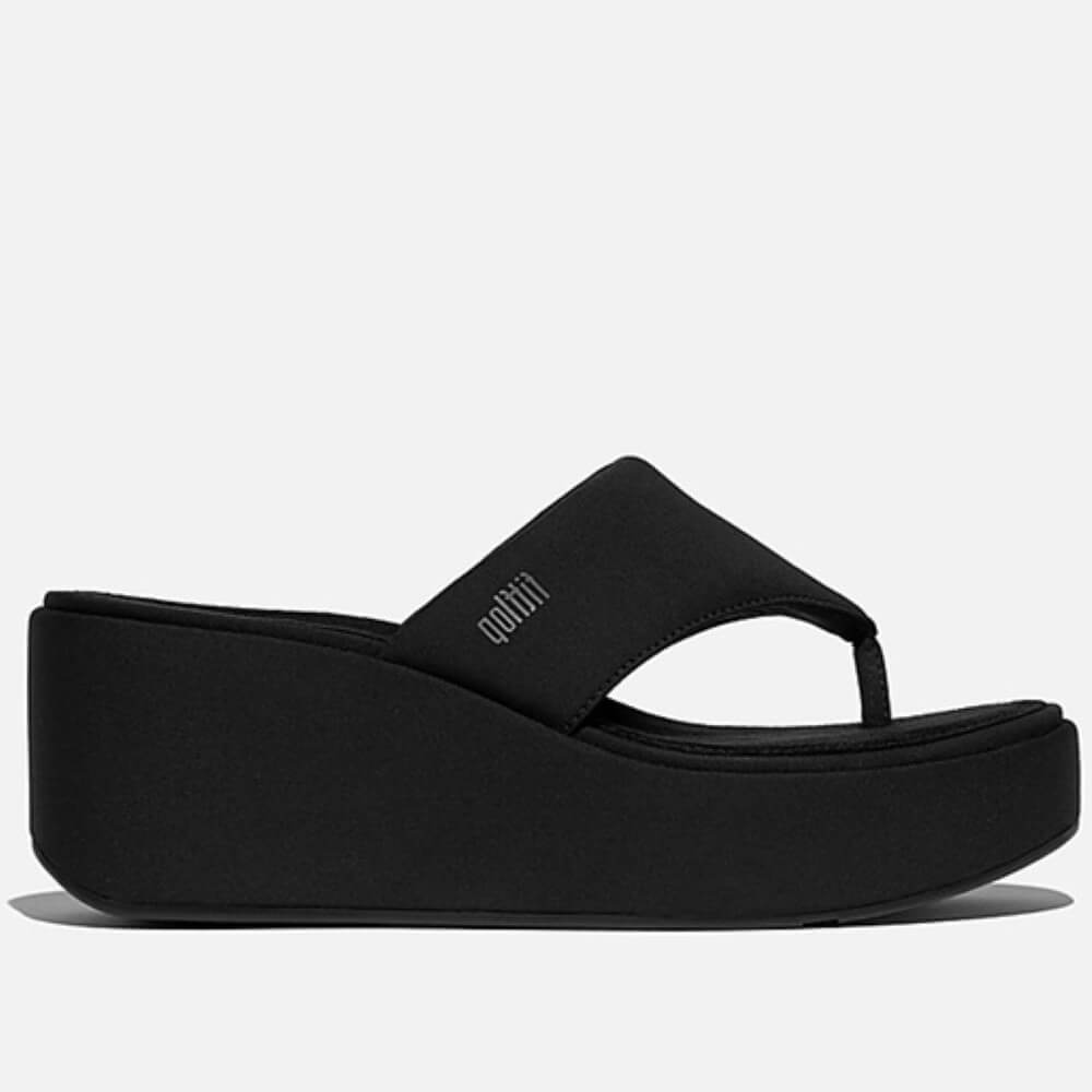 Fifflop Black Wedge sandal