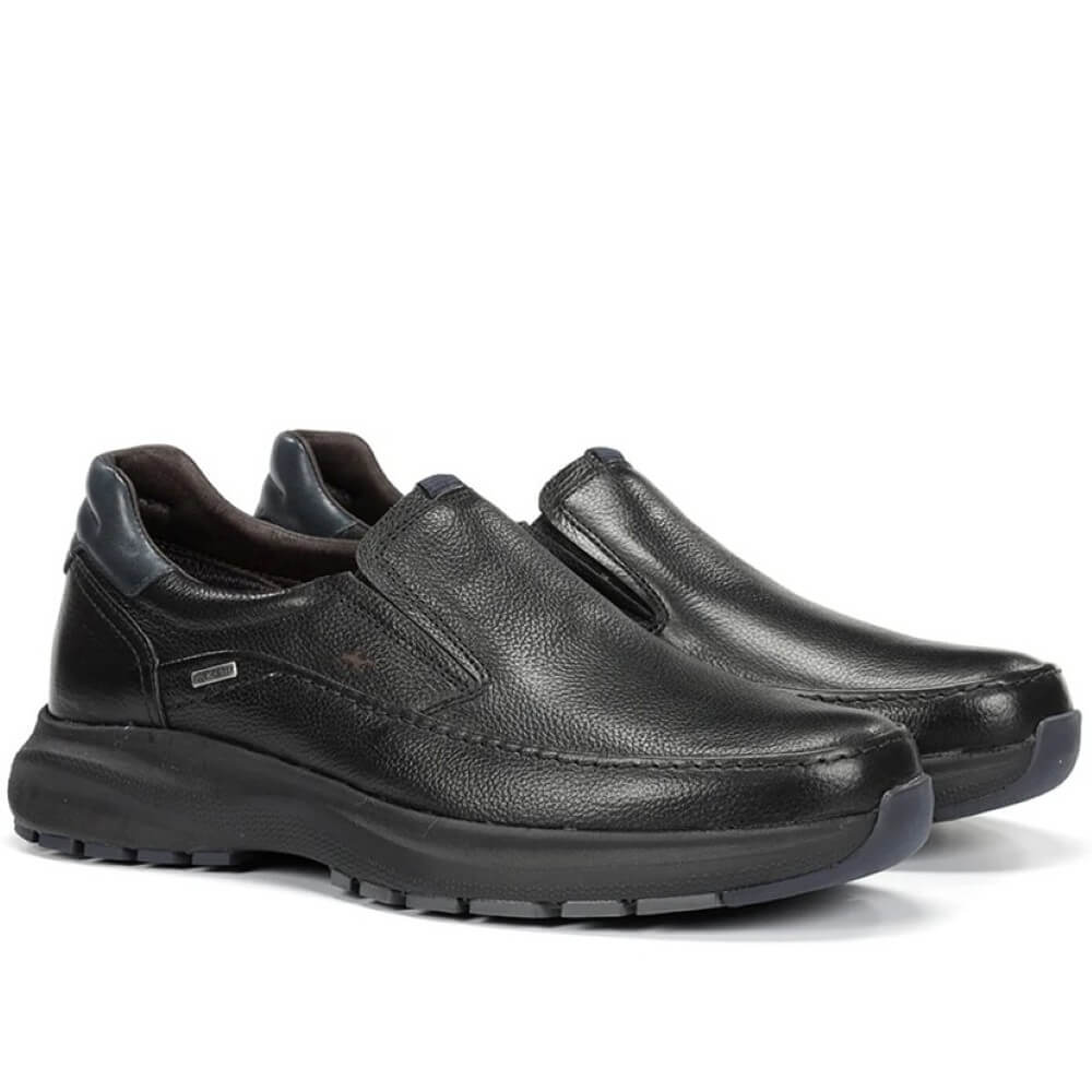 Fluchos Triton F2064 Waterproof Leather Slip-on Black