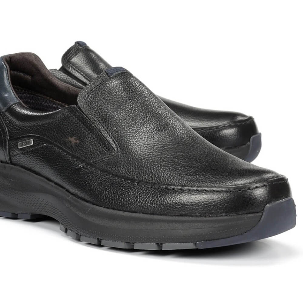 Fluchos Triton F2064 Waterproof Leather Slip-on Black