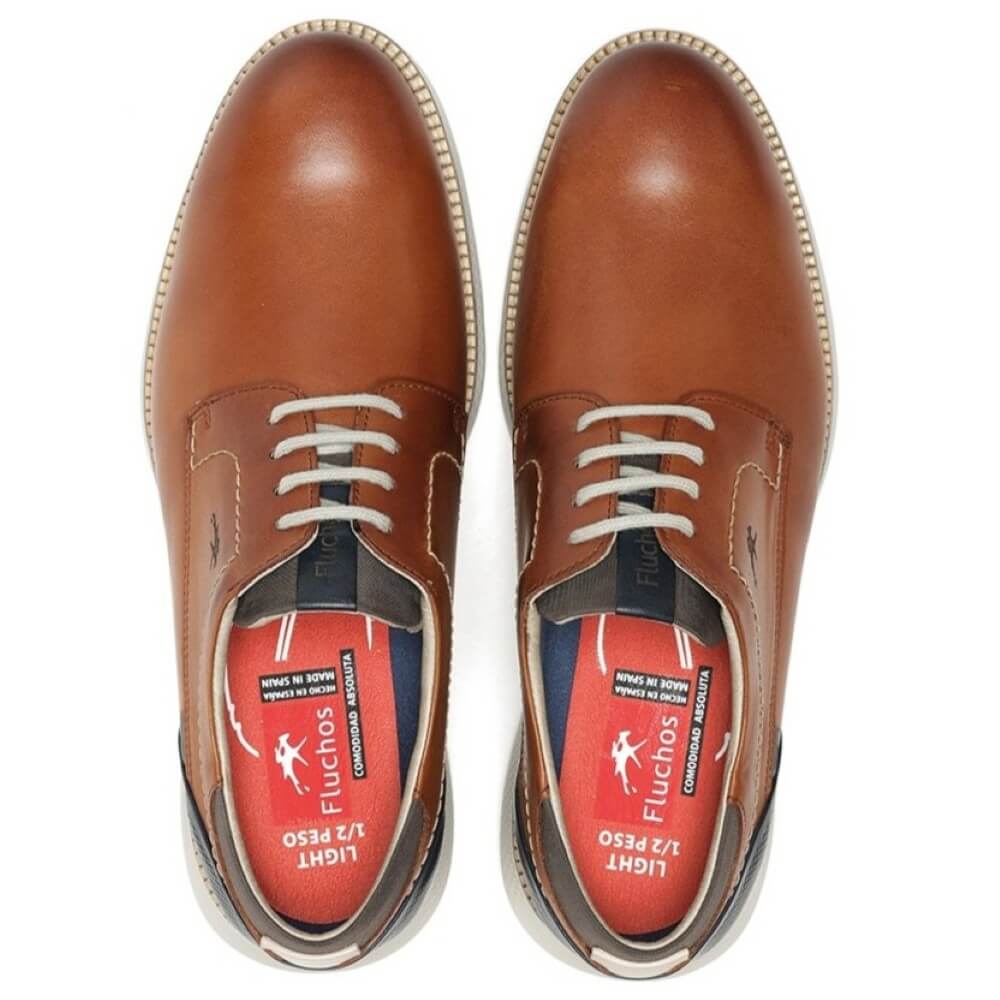 Fluchos William Leather Shoe F1740-TAN