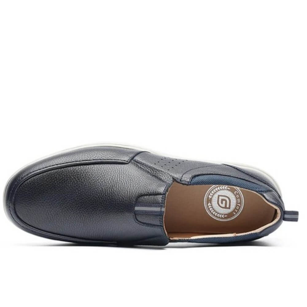 G Comfort Leather Slip-on S-8951L-NAVY