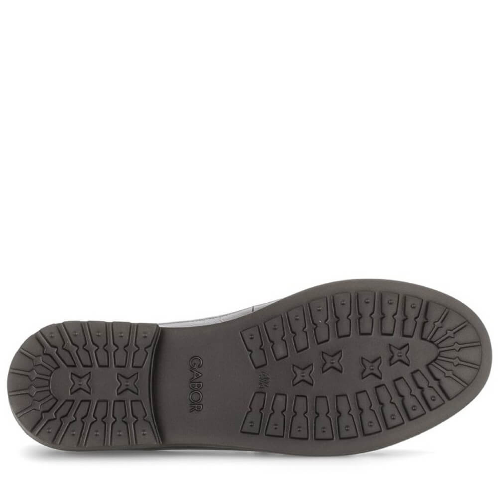 Gabor 4009.01 Halo Black Leather Loafer