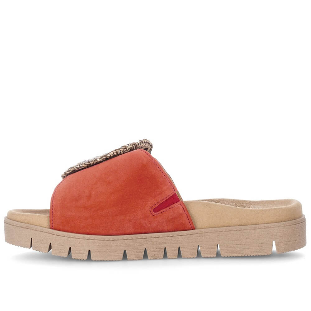 Gabor 83.742 Everlasting Slide Chilli Red Suede