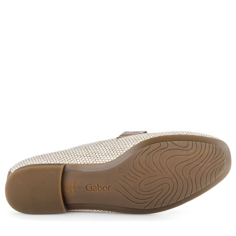 Gabor 85.214 Vamp Loafer Natural