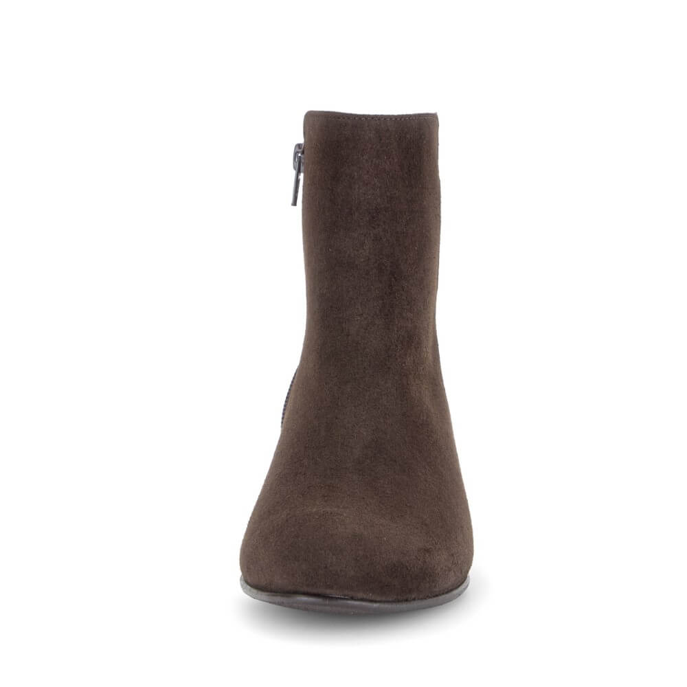 Gabor Abbey 8036.01 Mocca Brown Suede Ankle Boots