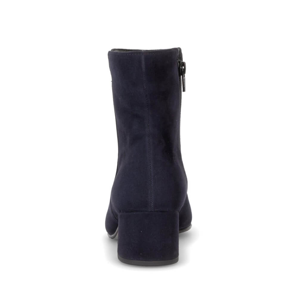 Gabor Abbey 8036.01 Navy Suede Ankle Boots