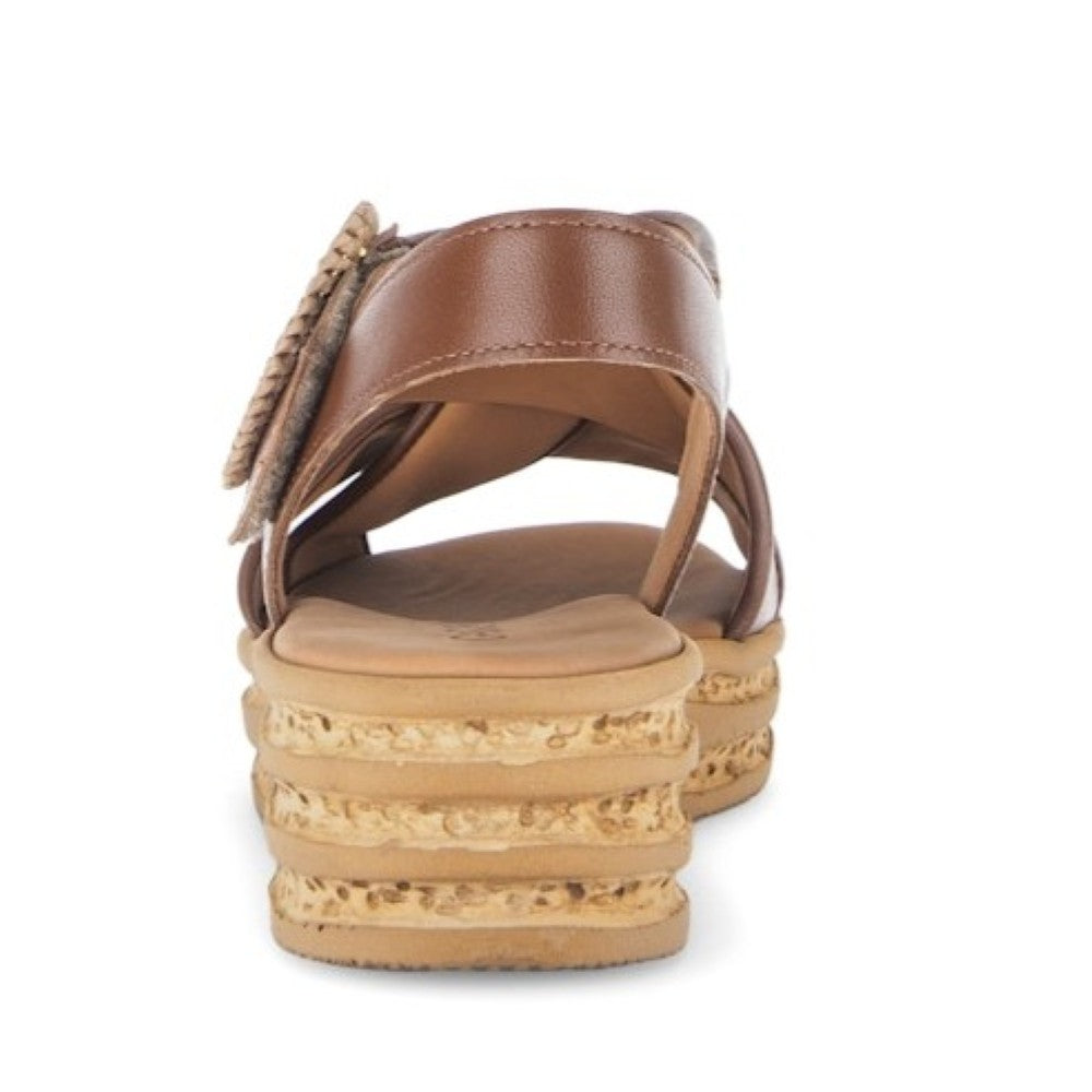 Gabor Auckland 84.556 Leather Sandal Cognac