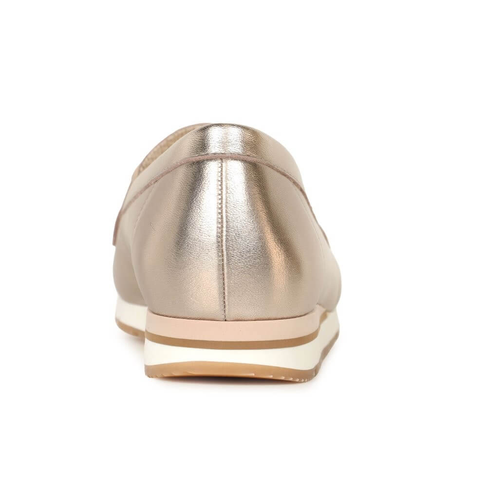 Gabor Baby 82.416 Leather Loafer Gold Puder Metallic