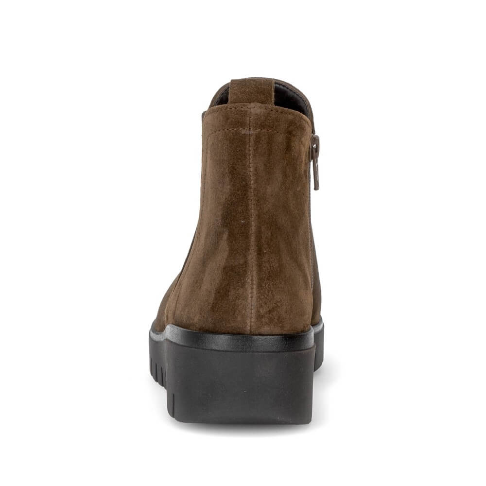 Gabor Dublin 8015.01 Whiskey Suede H-Fit Ankle Boot