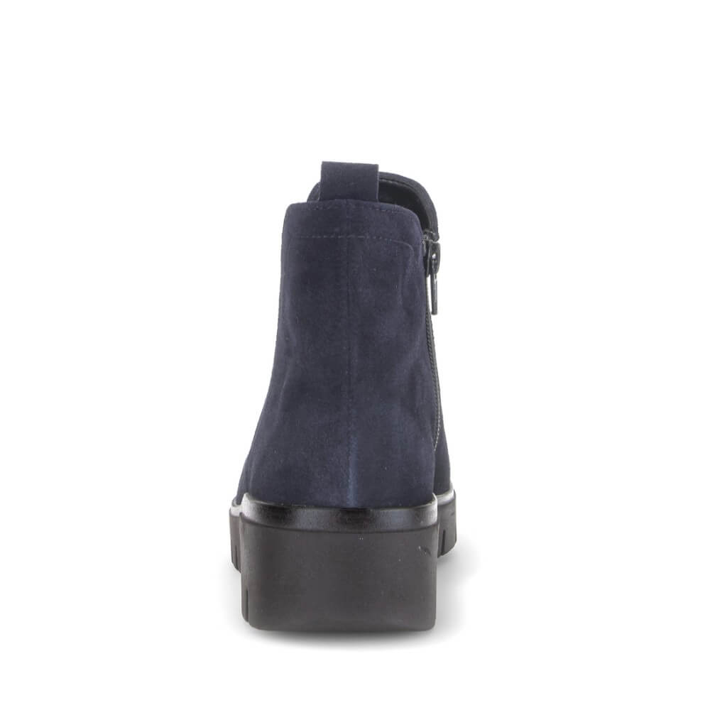 Gabor Dublin 8015.01 Navy Suede H-Fit Ankle Boot