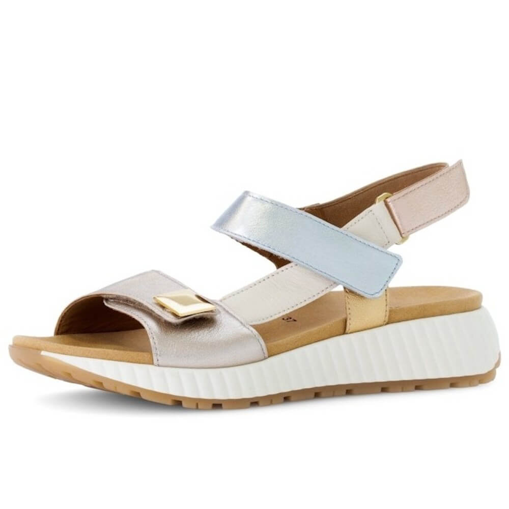 Gabor Gifted Sandal 64.582-Puder Silver