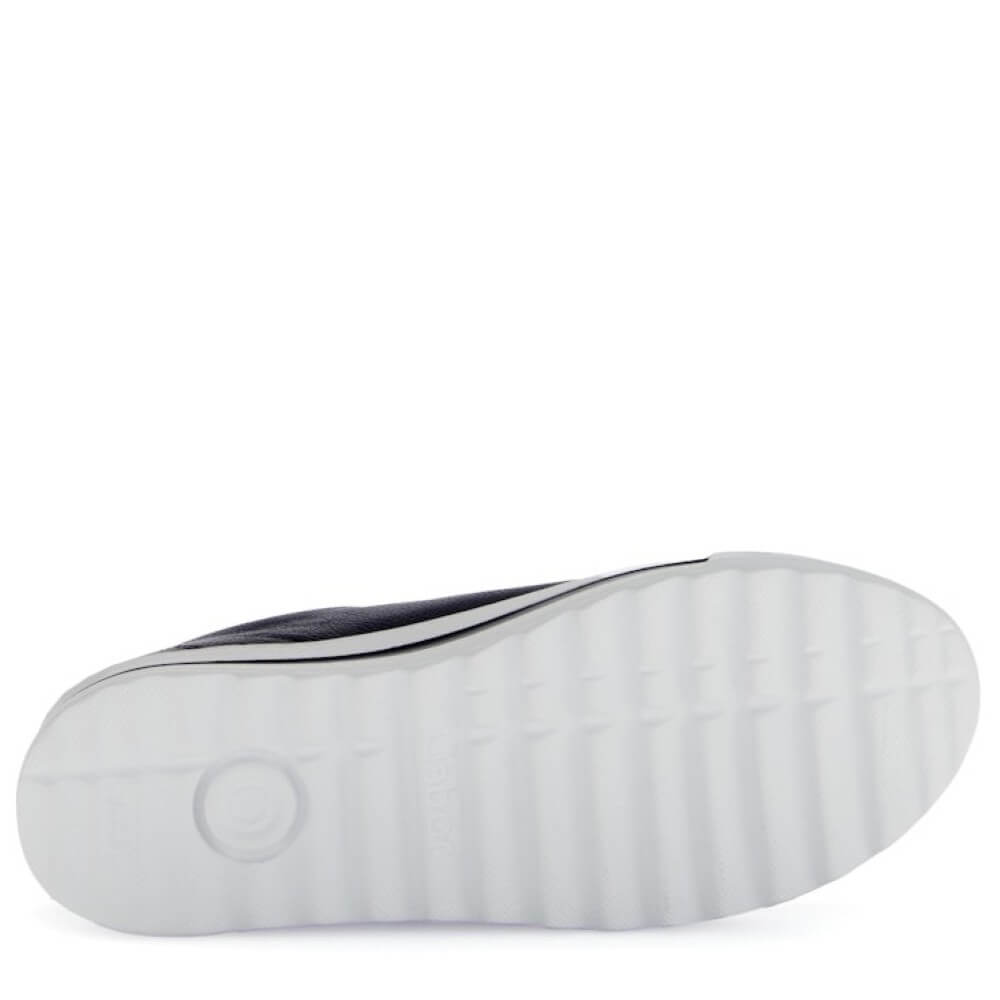 Gabor Heather Leather Trainer 66.498-BLACK