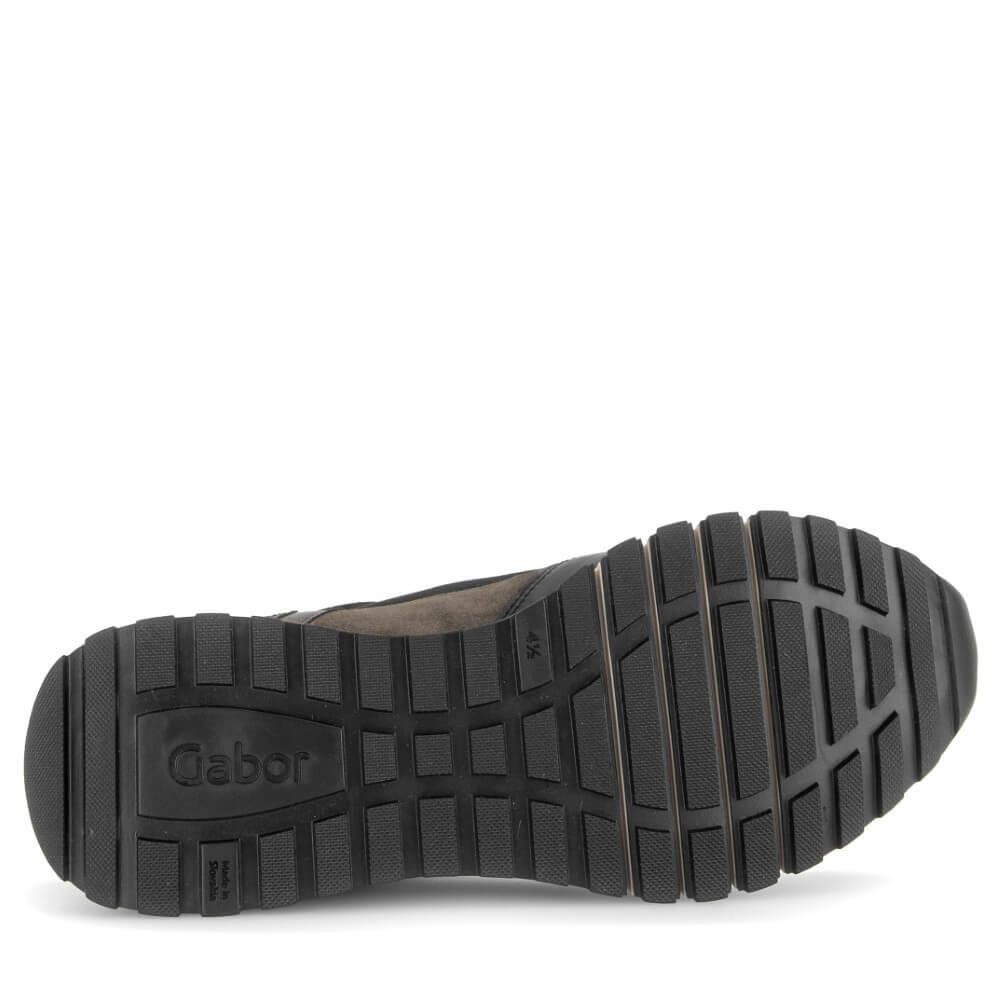 Gabor Hollywell 6029.01 Black Multi Leather Trainer