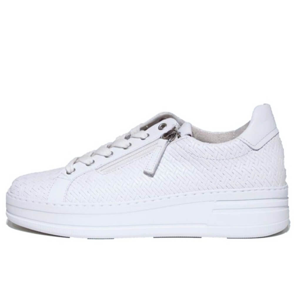 Gabor Kara Leather Trainers 66.396-WHITE