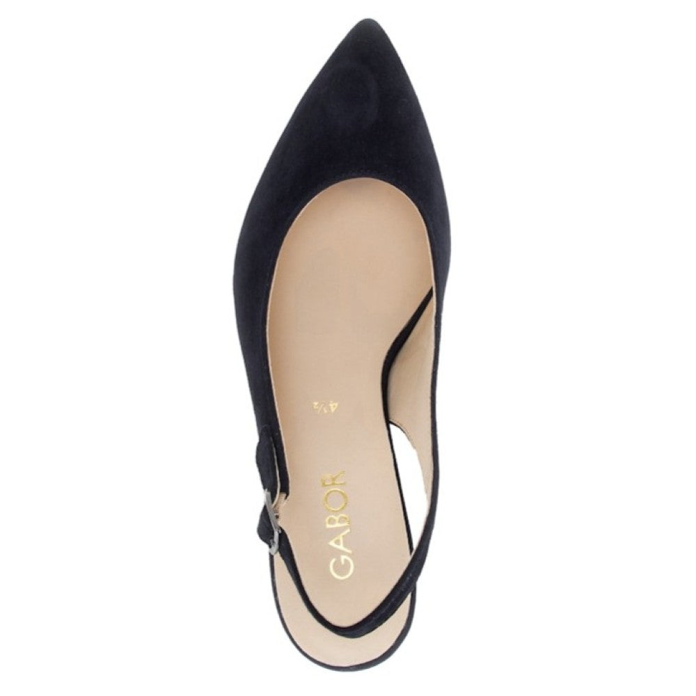 Gabor Lazona 81.590 Slingback Navy Suede