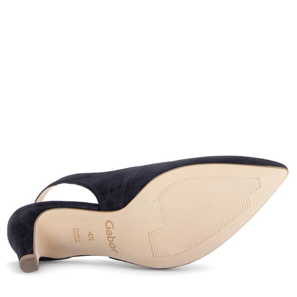 Gabor Lazona 81.590 Slingback Navy Suede
