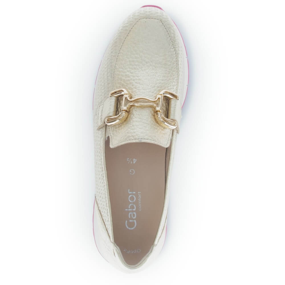 Gabor Macie Slip on 62.472 Platino Gold