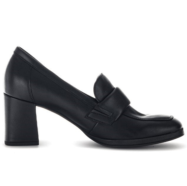 Gabor Play Block Heel Loafer 35.290-BLACK