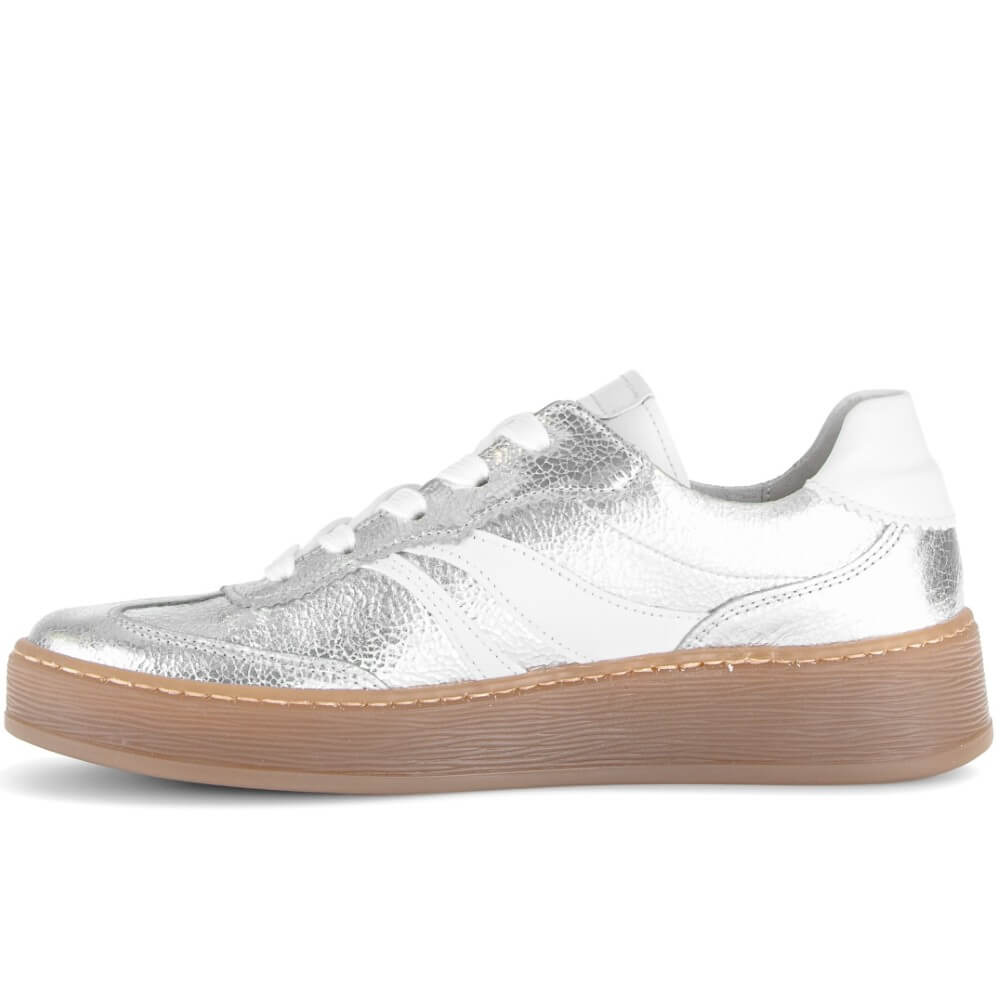 Gabor Dahma 86.475 Leather Lace-up Silver White