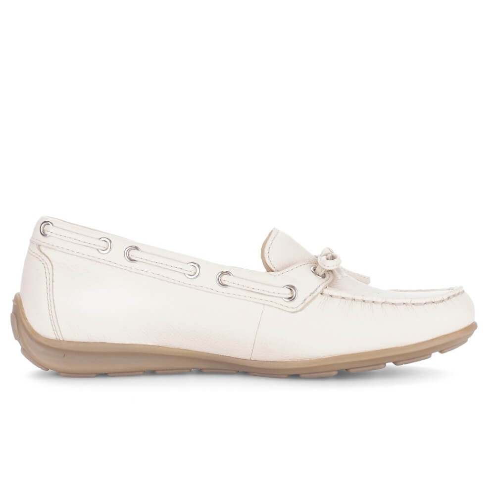 Gabor Evie 82.442 Moccasin Cream Leather