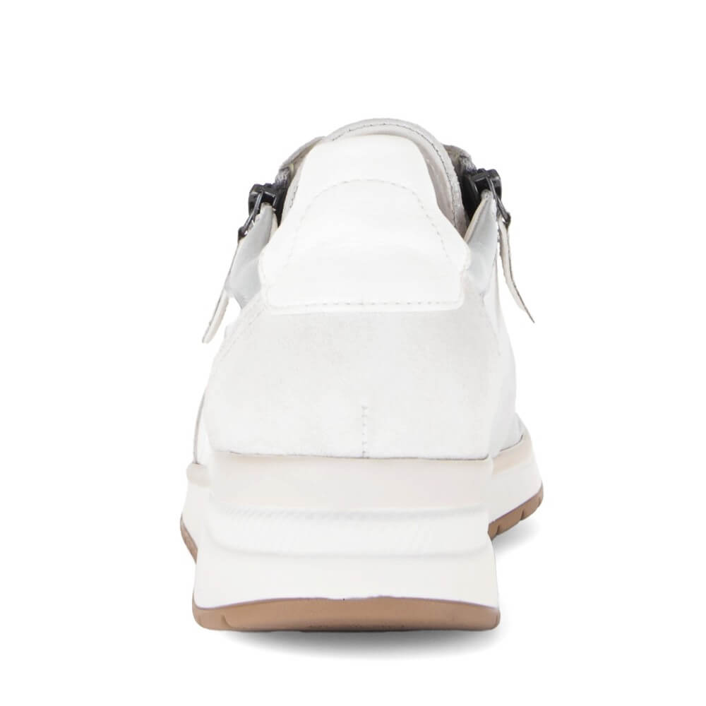 Gabor Falcon 86.307 Wide K Fit Lace-up White Silver