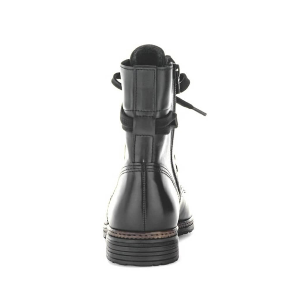 Gabor Nerissa Leather Ankle Boot 74.674-BLACK