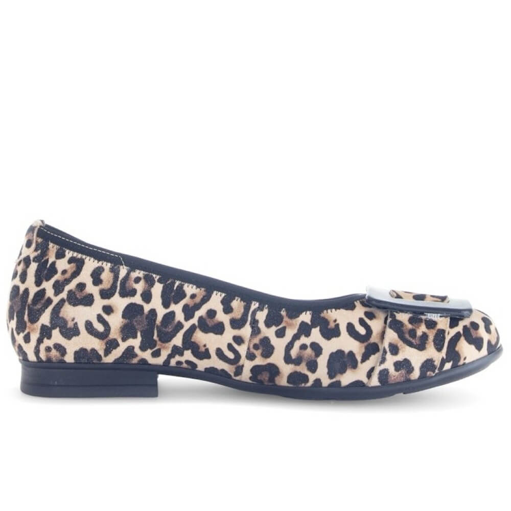 Gabor Paige Ballet Pumps 72.463 Leopard Print
