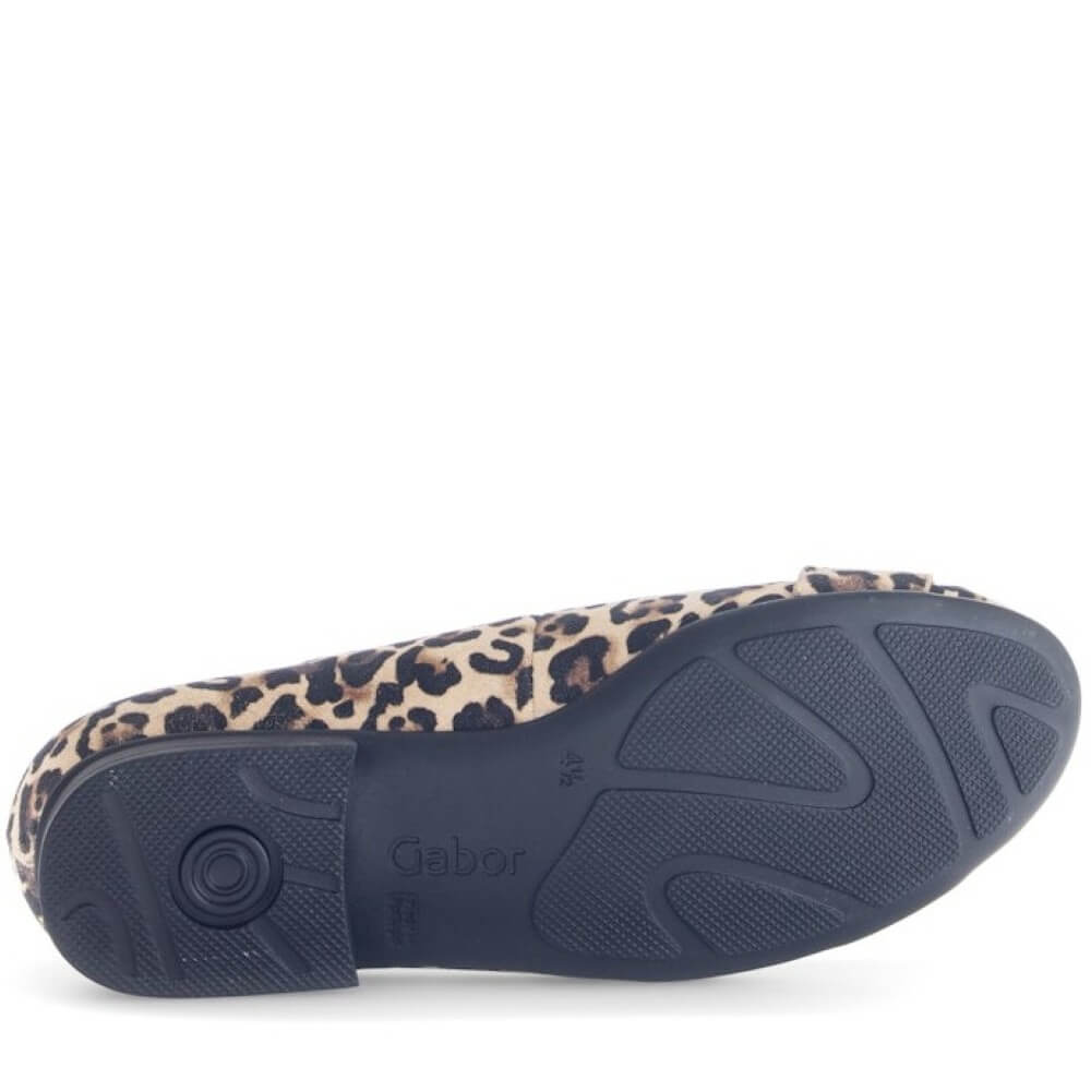 Gabor Paige Ballet Pumps 72.463 Leopard Print