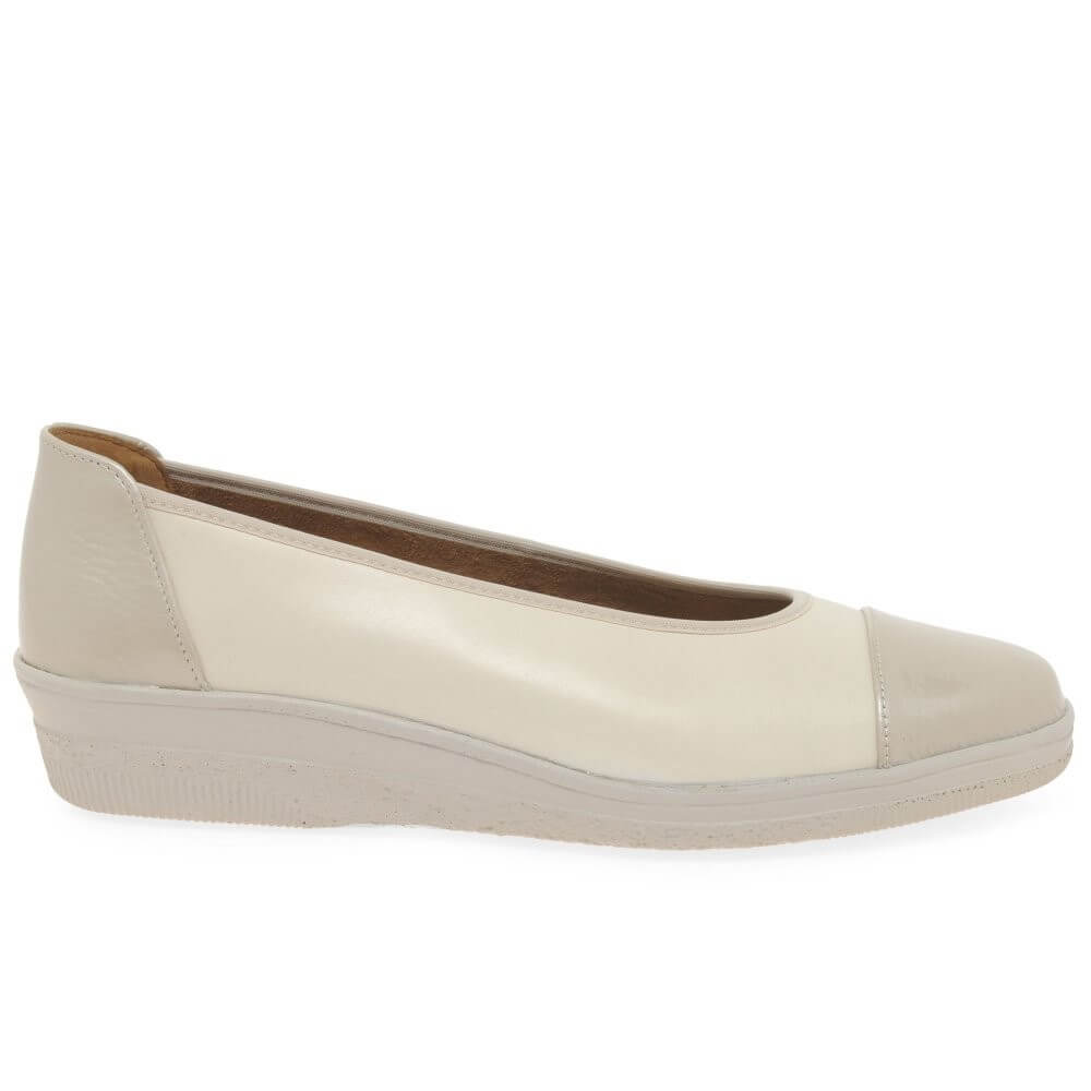 Gabor Petunia 86.042 Leather Pumps Beige, Ivory