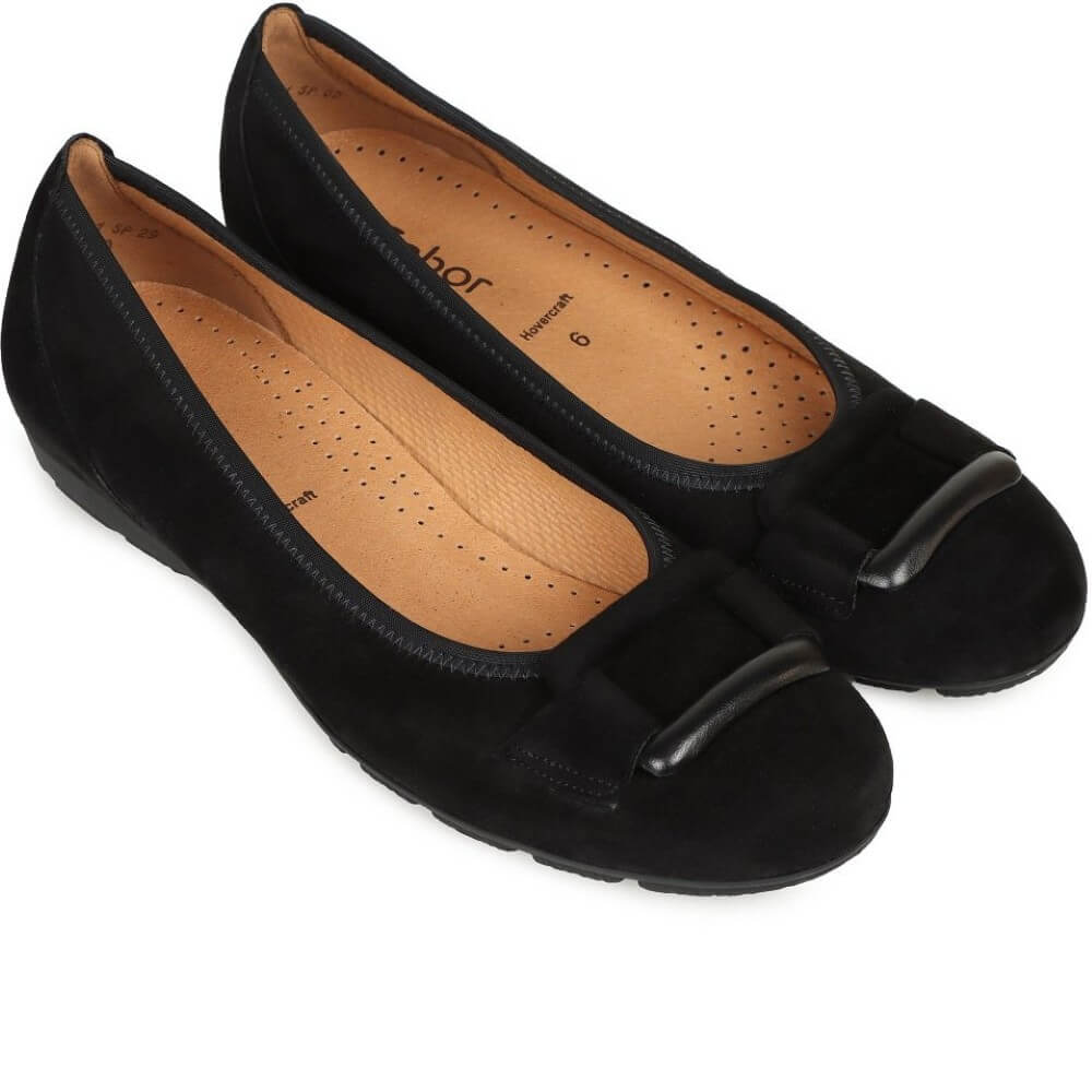 Gabor Raven Slip-on 74.166 Black Suede