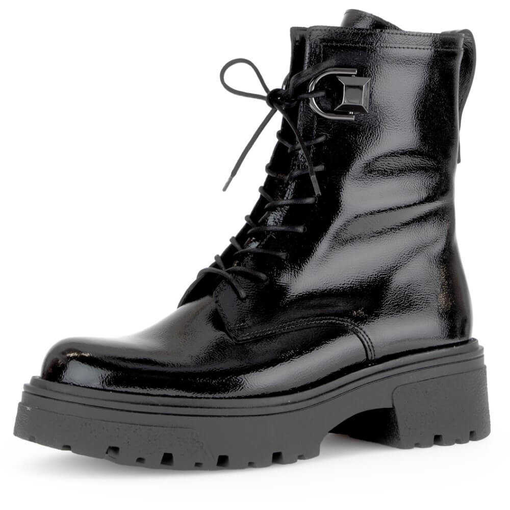 Gabor 51.761 Merry Biker Boot-BLACK